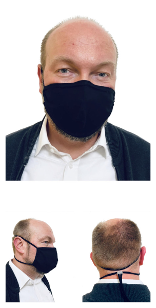 Rouška SANSIMON s HEPA filtrem antivirová a znovupoužitelná